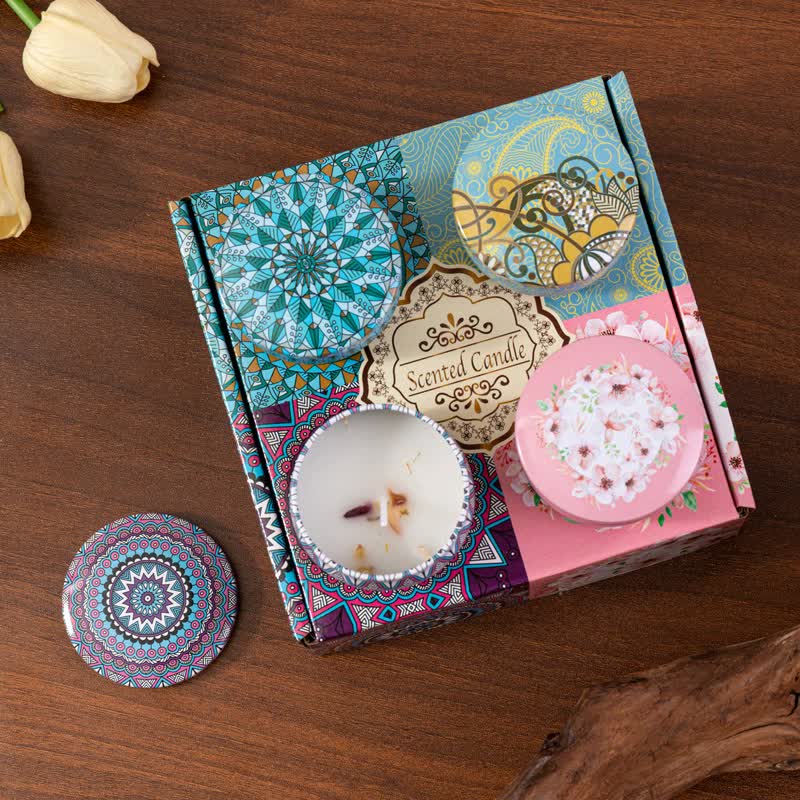 4 Pack Scented Candles Gifts for Women