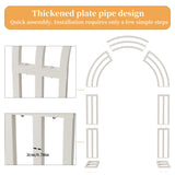 Metal Wedding Arch Garden Arbor Floral Stand Indoor/Outdoor