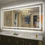 700x900mm LED Bathroom Mirror RGB Anti-Fog Aluminum