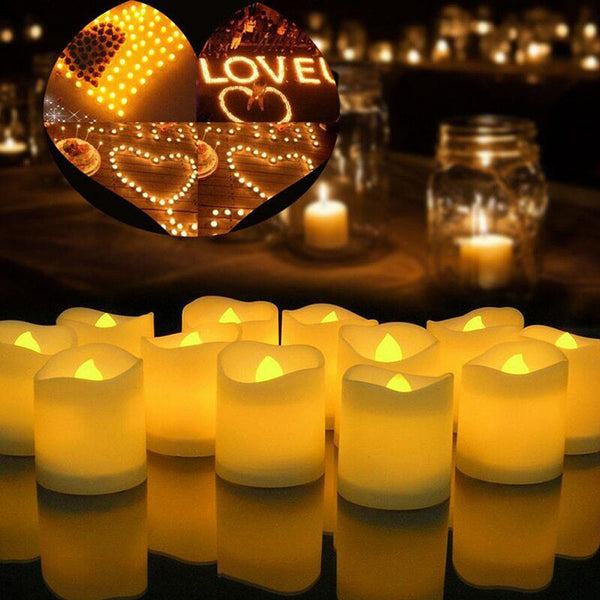 24PCS Flameless LED Tea Light Candle