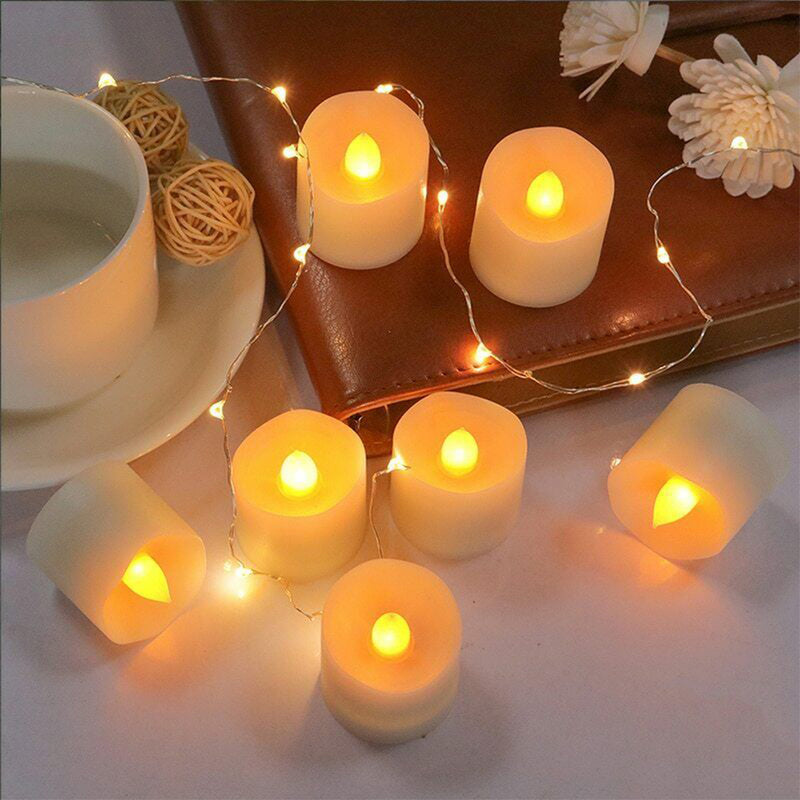 24PCS Flameless LED Tea Light Candle