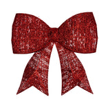 Christabelle 91cm Christmas Display Bow With Led And Twinkle Lights Festive Decoration