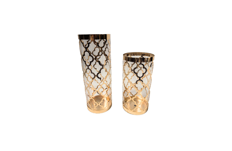 Ava Vase - Set of 2 - Gold
