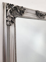 Deluxe French Provincial Ornate Mirror - Silver - X large 210cm x 110cm