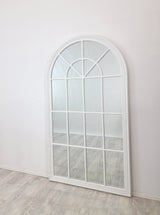 Window Style Mirror - White Arch 70 CM x 130 CM