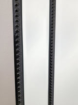 Medium Black Beaded Framed Mirror - 70cm x 170cm