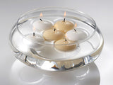 100 Pack of 6 Hour White Floating Candles - 5.8cm diameter