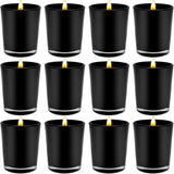 10 Pack Black Matt Tealight Candle Holder 6.5cm Festival Decor Wedding Propose Parties Holiday and Home Decor