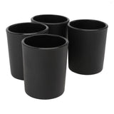 20 Pack Black Matt Tealight Candle Holder 6.5cm