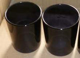 40 Pack Black Matt Tealight Candle Holder 6.5cm