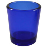 10 Pack Blue Glass Votive Tealight Candle Holders House Party Centerpiece Xmas Wedding Decor Glass Candlestick Party Decorations Bridal Baby Shower Event