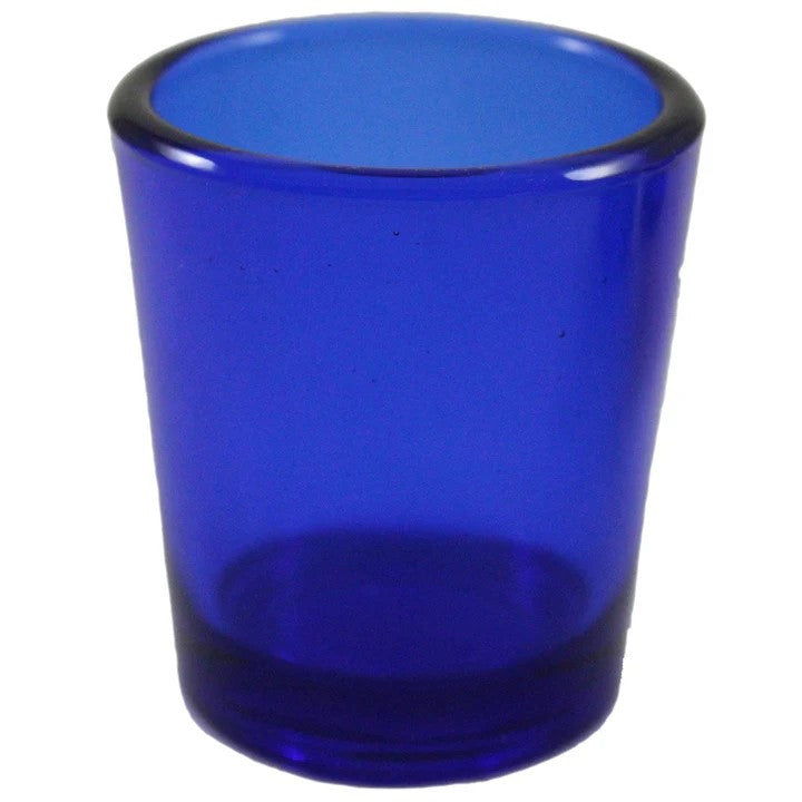 40 Pack Blue Glass Votive Tealight Candle Holders