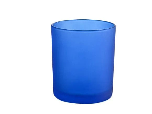 40 Pack Blue Frosted Glass Votive Tealight Candle Holders