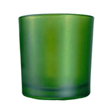 10 Pack Green Frosted Glass Votive Candle Holders Table Centreoieces  Xmas Wedding Anniversary Event Recption Party Function or Home Decor