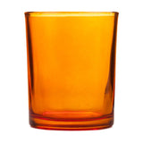 10 Pack Orange Glass Votive Tealight Candle Holders House Party Centerpiece Xmas Wedding Decor Glass Candlestick Party Decorations Bridal Baby Shower Event