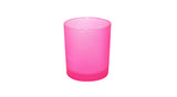 10 Pack Pink Frosted Glass Votive Tealight Candle Holders House Party Centerpiece Xmas Wedding Decor Glass Candlestick Party Decorations Bridal Valentines Event