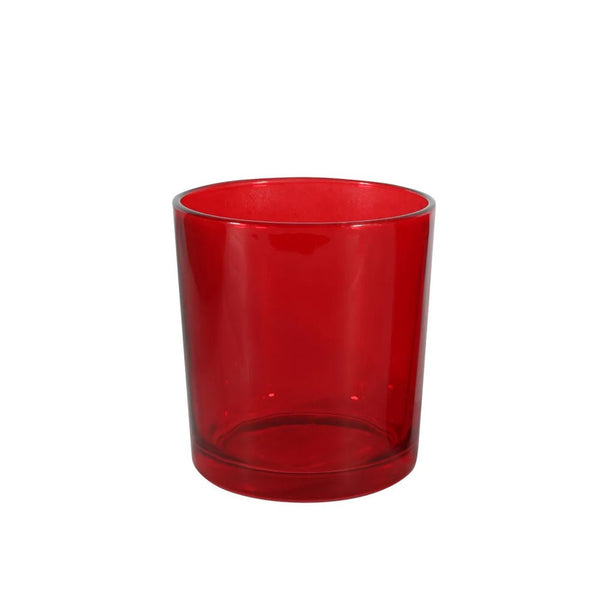 10 Pack Red Glass Votive Tealight Candle Holders