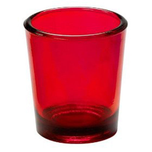 40 Pack Red Glass Votive Tealight Candle Holders