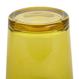 10 Pack Yellow Glass Votive Candle Holders