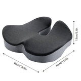 Slow Rebound Memory Foam Seat Cushion Office Chair Pad for Sedentary Hip Support