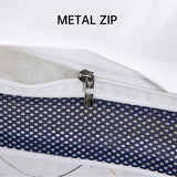 1/2PCS Hotel Style Polyester Fibre Pillow Washable High Rebound Support - 700g