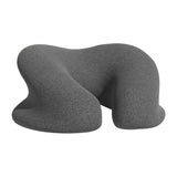 Universal Massage Table Face Cushion Pillow U Shape Head Face Down Rest Pillow - Light Grey