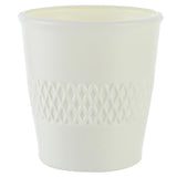 Versatile Hydroponic Flower Pot for Wet and Dry Arrangements - Milk White