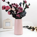 Creative Plastic Vase for Modern Decor - Simple Design - Blue