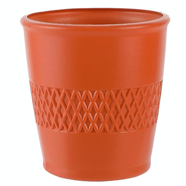 Versatile Hydroponic Flower Pot for Wet and Dry Arrangements - Rose Pink