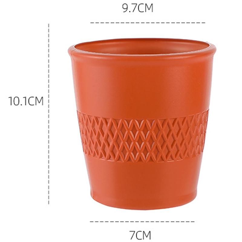 Versatile Hydroponic Flower Pot for Wet and Dry Arrangements - Rose Pink