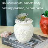 Hydroponic Vase for Home Flower Arrangements - Wet and Dry - Rose Pink