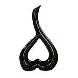 Creative Heart-shaped Ceramic Flower Vase for Home Office or Wedding Decor - Red