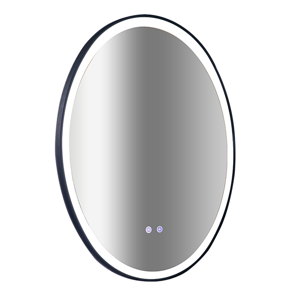 Oval Mirror LED Anti-Fog Illuminated Bathroom Living Room