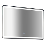 Rectangular Mirror LED Anti-Fog Illuminated Bathroom Living Room