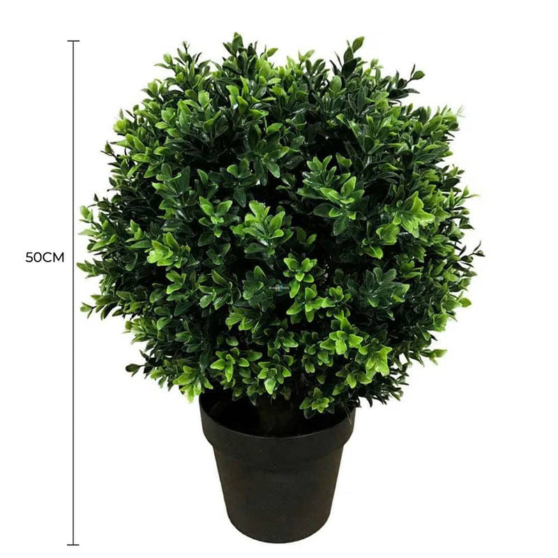Artificial Topiary Shrub (Hedyotis) UV Resistant 50CM