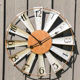 Windmill Wall Clock 60cm