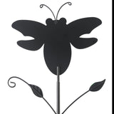Yellow And Black Bee Pattern Charming Metal Garden Stakes | Welcome Yard & Lawn Decor