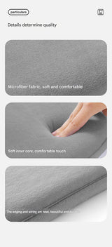 Memory Foam Student Seat Cushion - Pressure Relief, Non-Slip with Adjustable Straps for Healthy Posture(Astronaut Blue 36x34cm)