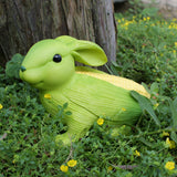 Outdoor Garden Decoration Ornament  Resin Corn Rabbit