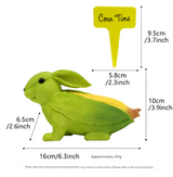 Outdoor Garden Decoration Ornament  Resin Corn Rabbit