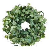 VEVOR Artificial Decorative Wreath 66.04 cm Green Eucalyptus Leaves Year Round
