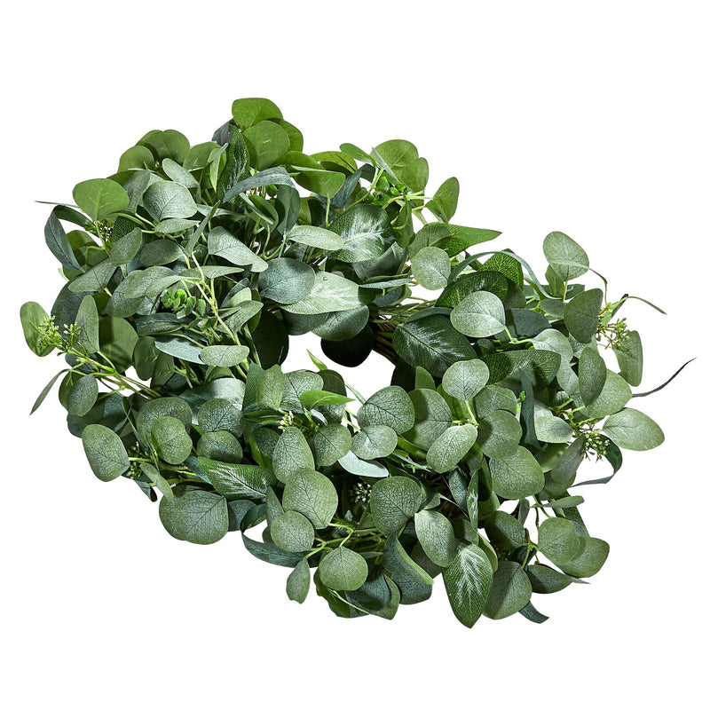 VEVOR Artificial Decorative Wreath 66.04 cm Green Eucalyptus Leaves Year Round